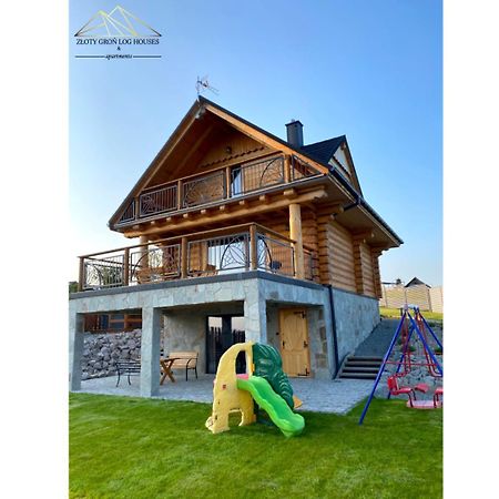 Zloty Gron Log Houses & Apartments Истебна Экстерьер фото