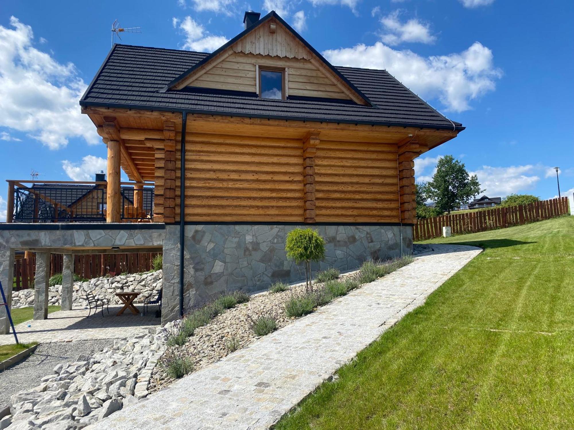 Zloty Gron Log Houses & Apartments Истебна Экстерьер фото