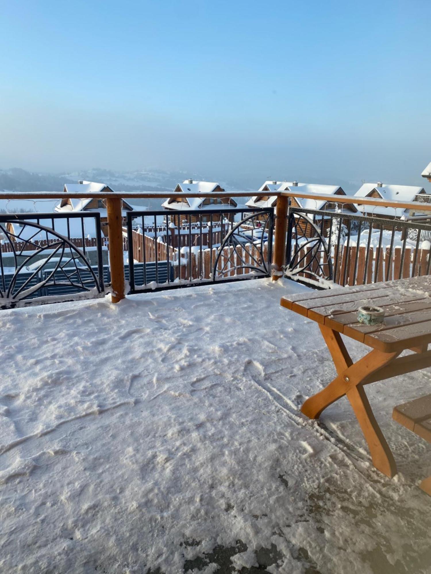 Zloty Gron Log Houses & Apartments Истебна Экстерьер фото