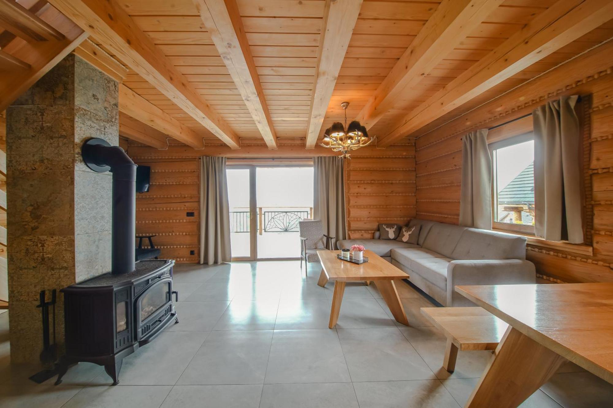 Zloty Gron Log Houses & Apartments Истебна Экстерьер фото