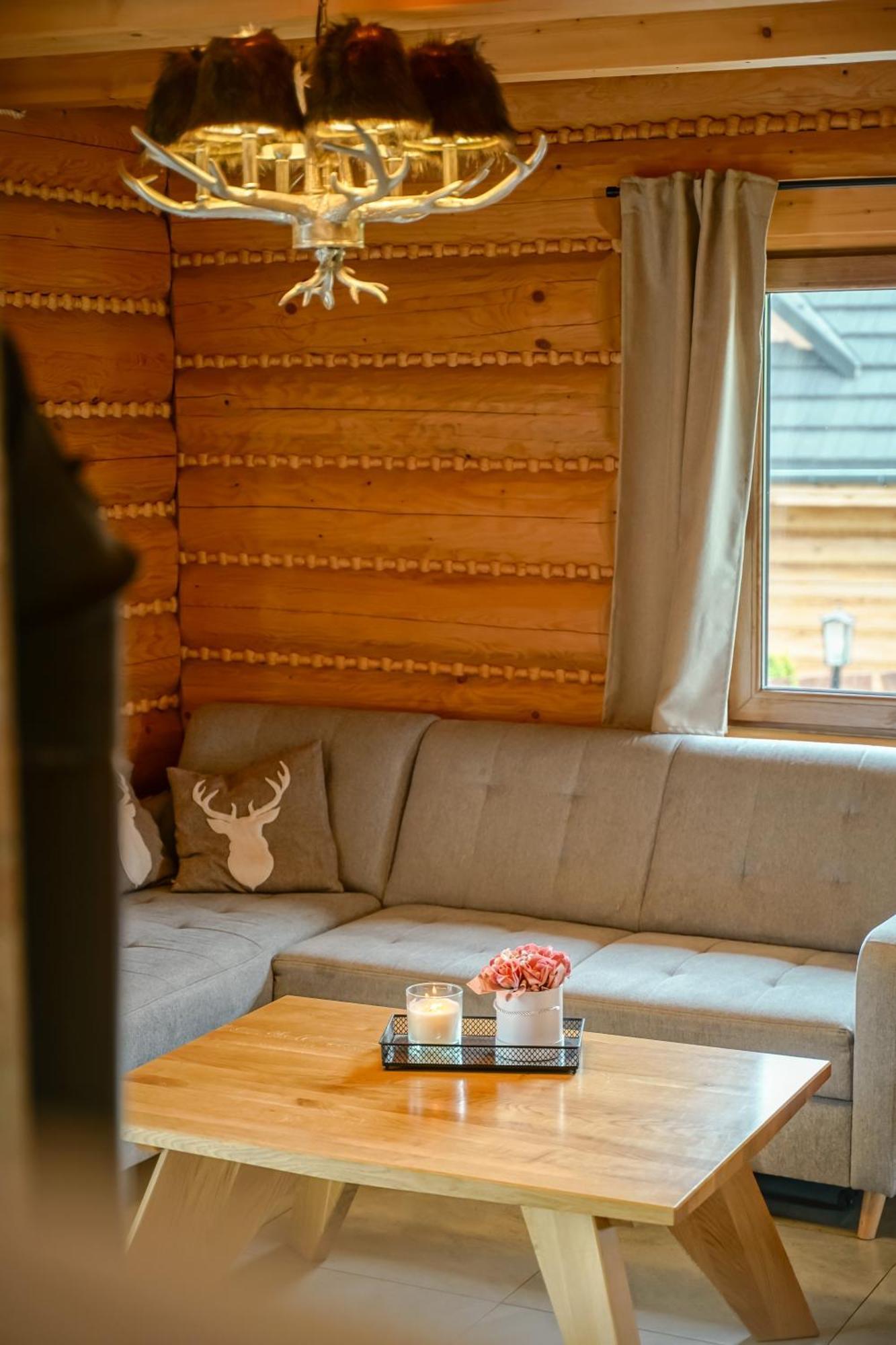 Zloty Gron Log Houses & Apartments Истебна Экстерьер фото