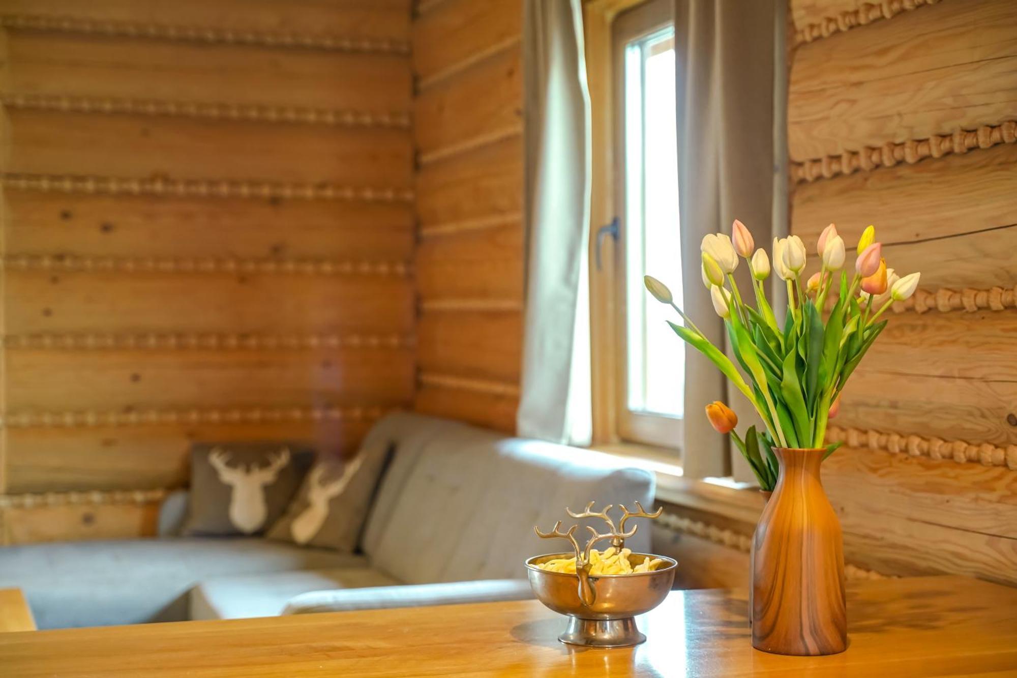 Zloty Gron Log Houses & Apartments Истебна Экстерьер фото