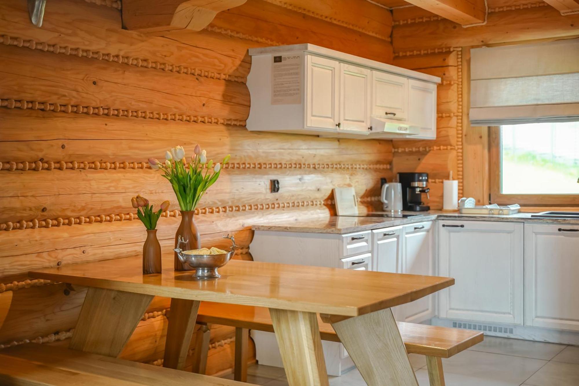 Zloty Gron Log Houses & Apartments Истебна Экстерьер фото